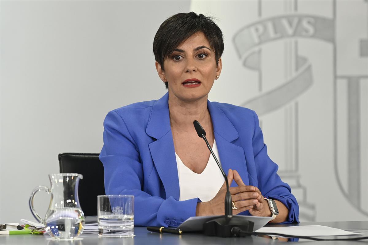 Rueda de prensa Isabel Rodríguez - La Moncloa