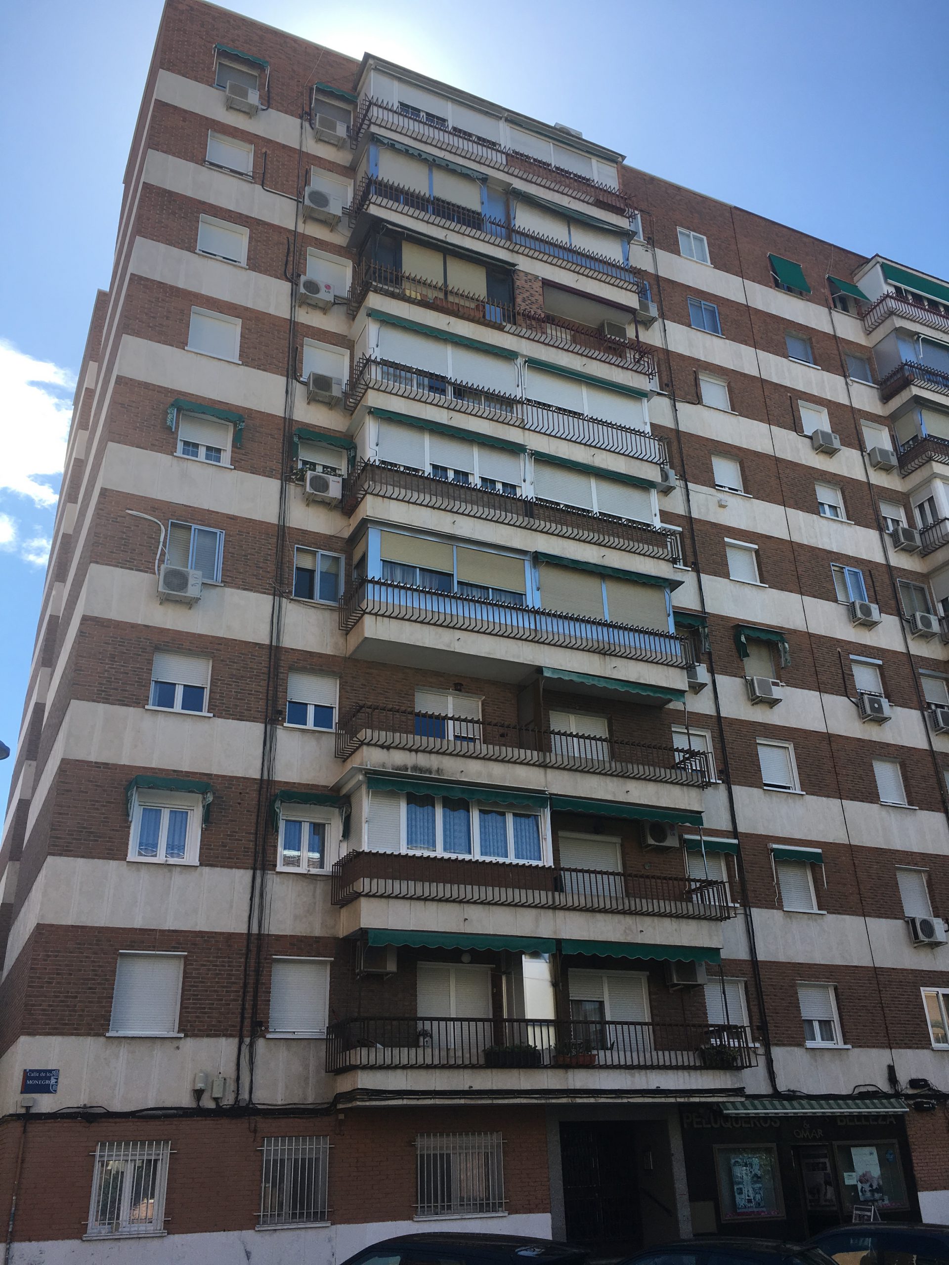 Monegros, nº 35 - Leganés. antes