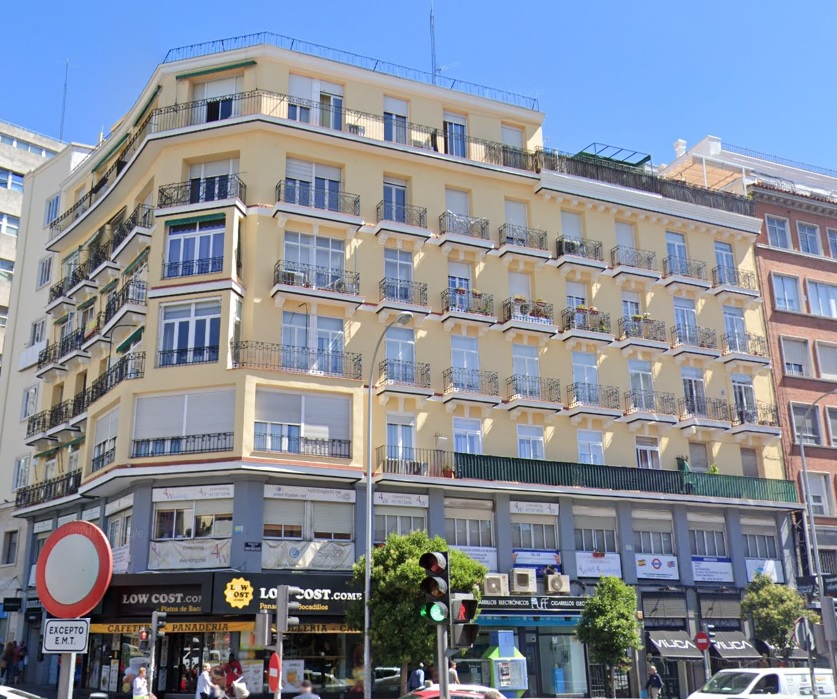 Raimundo Fernandez Villaverde, nº 1 - Madrid. antes